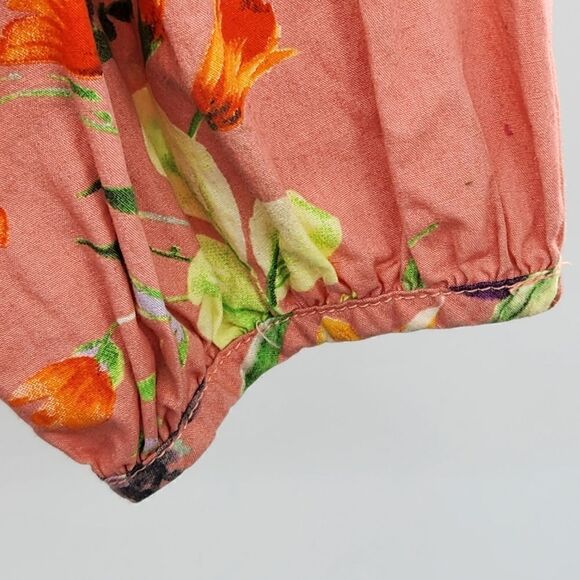 Zara floral midi puff sleeve tiered poplin dress *bloggers favorite* - Picture 4 of 7